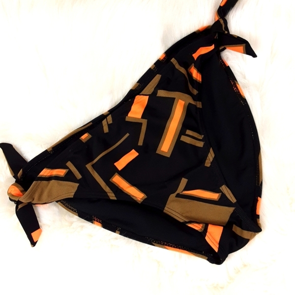 Allure Couture Other - Allure Couture, Blk,tan and Orange swim bottoms